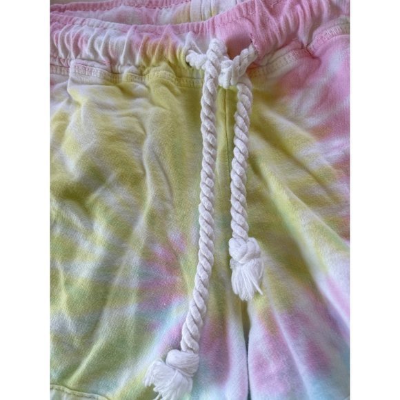 Steve Madden Pastel Tye Dye Drawstring Waist Shorts Size XL - Picture 3 of 8
